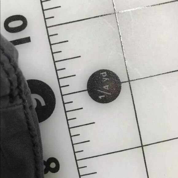 Ann Taylor Loft Capri Size 6 Tencel Light Black Y - Picture 7 of 8